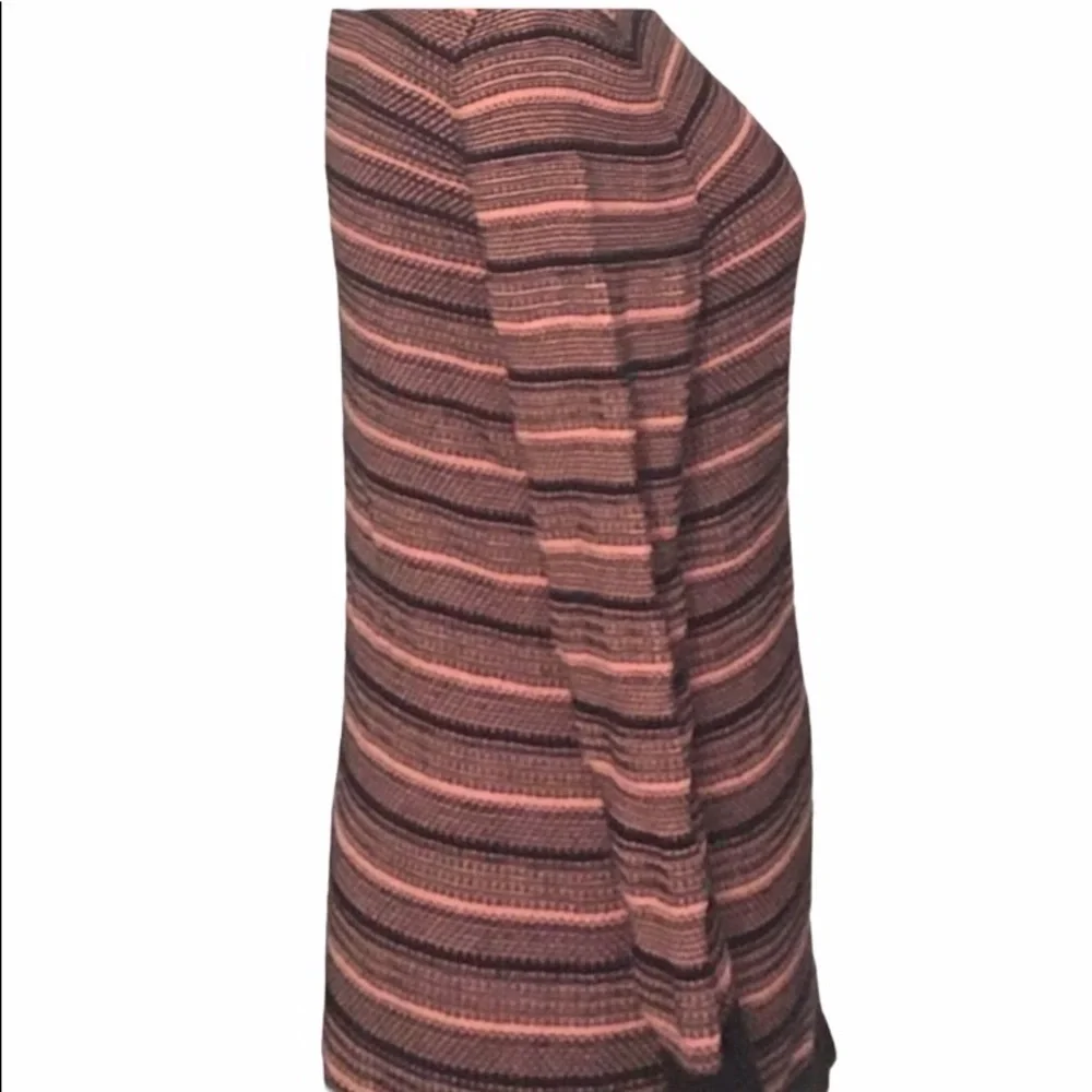 J. Crew Textured Stripe Crew Neck Sweater M